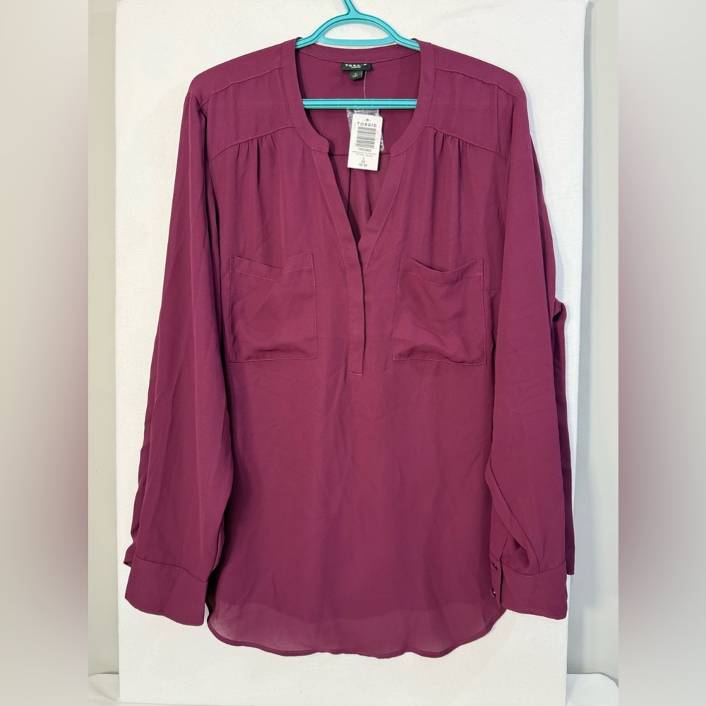 Sheer blouse